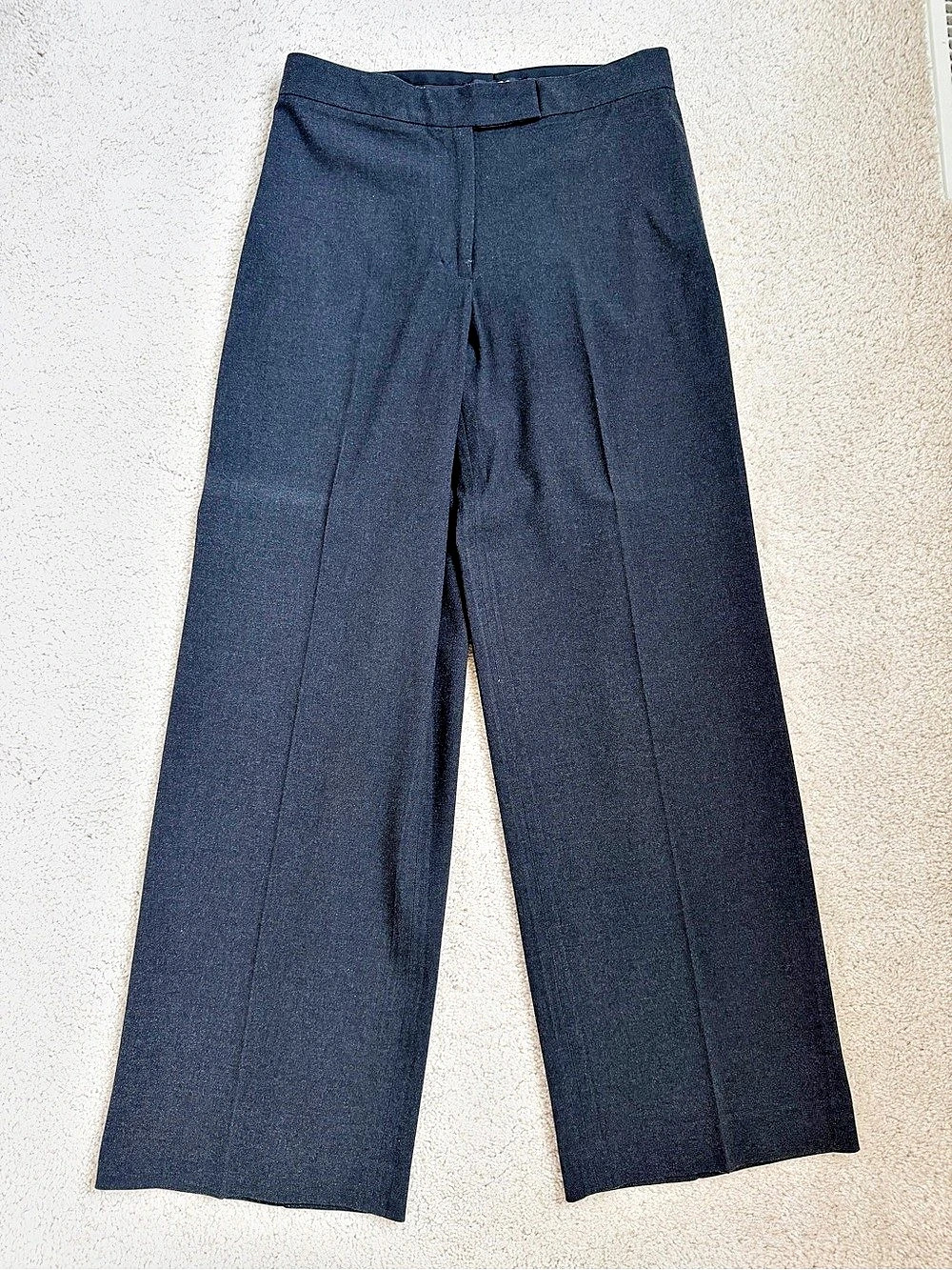 DKNY Women’s Charcoal Wide Leg Pants